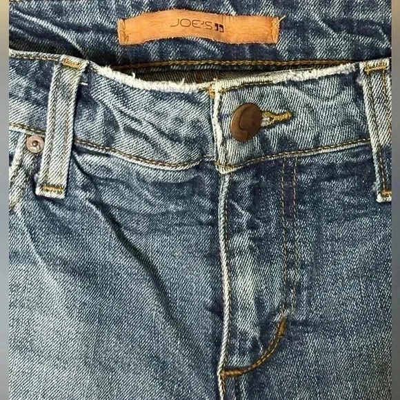 Joes Jeans The Billie Crop Slim Boyfriend Women’s Size 25 Blue Denim - Picture 7 of 7